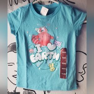 Turning Red I Love Earth xs(4/5)